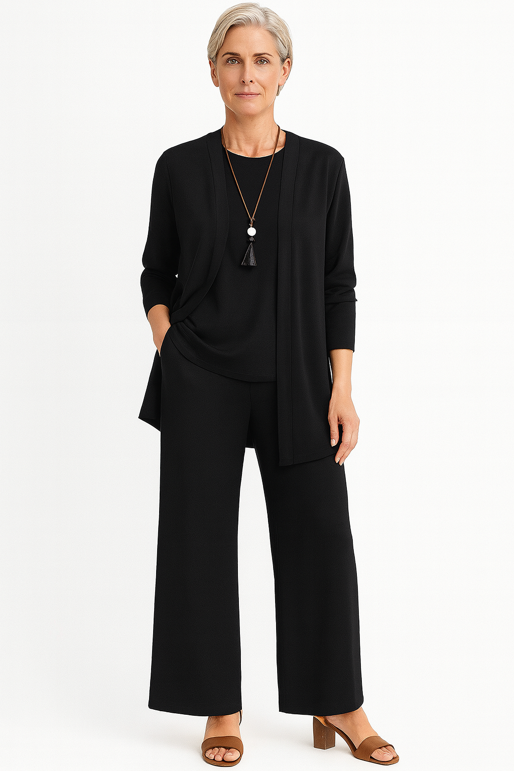 Women’s Elegant 3-Piece Set Lightweight Timeless Style 1
