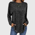 Women’s Elegant Blouse Relaxed Fit Versatile Style 0
