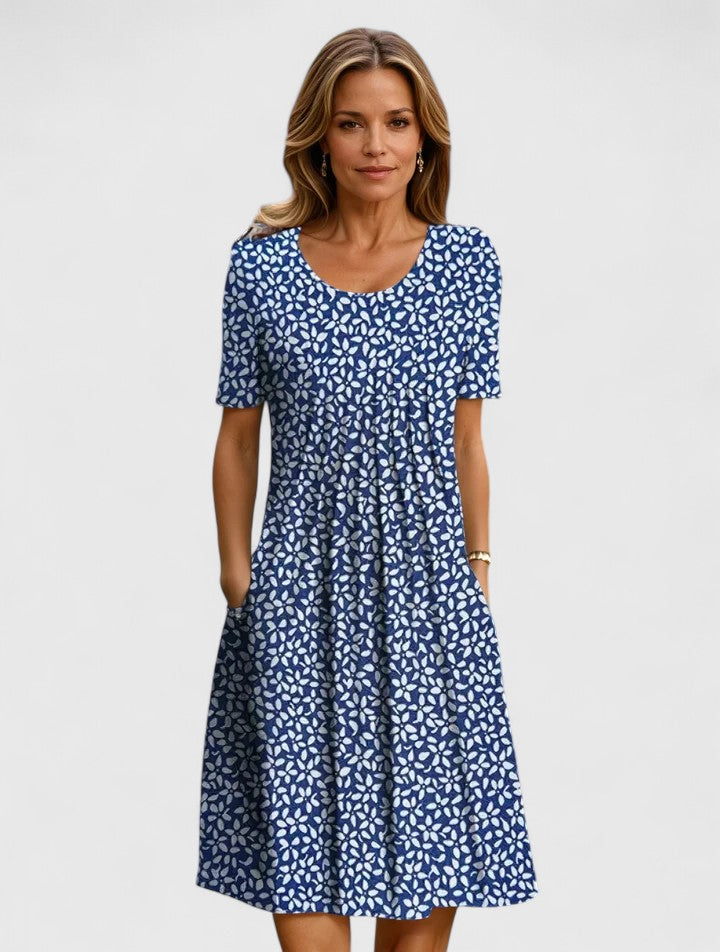 Women’s Elegant Dress Flattering Waist Flowing Silhouette 3