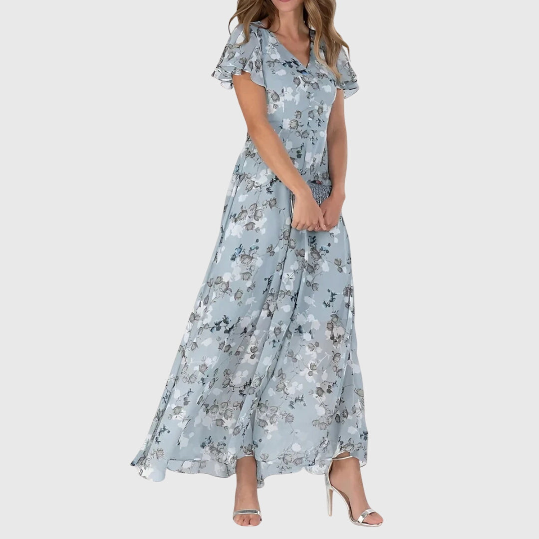 Women’s Elegant Figure Flattering Dress Versatile Design 1