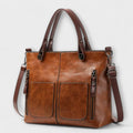 Women’s Elegant Leather Handbag Versatile Design for All Occasions 0