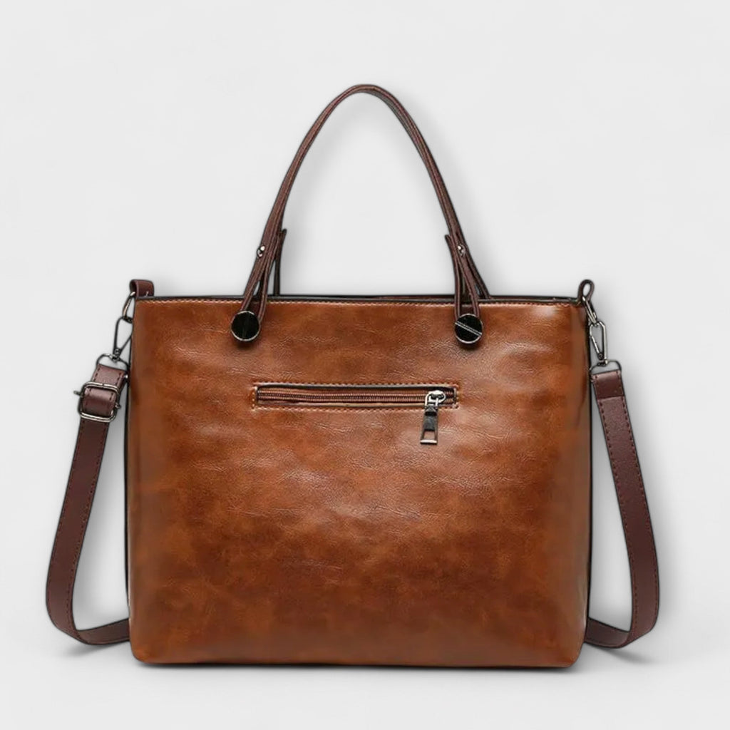 Women’s Elegant Leather Handbag Versatile Design for All Occasions 6