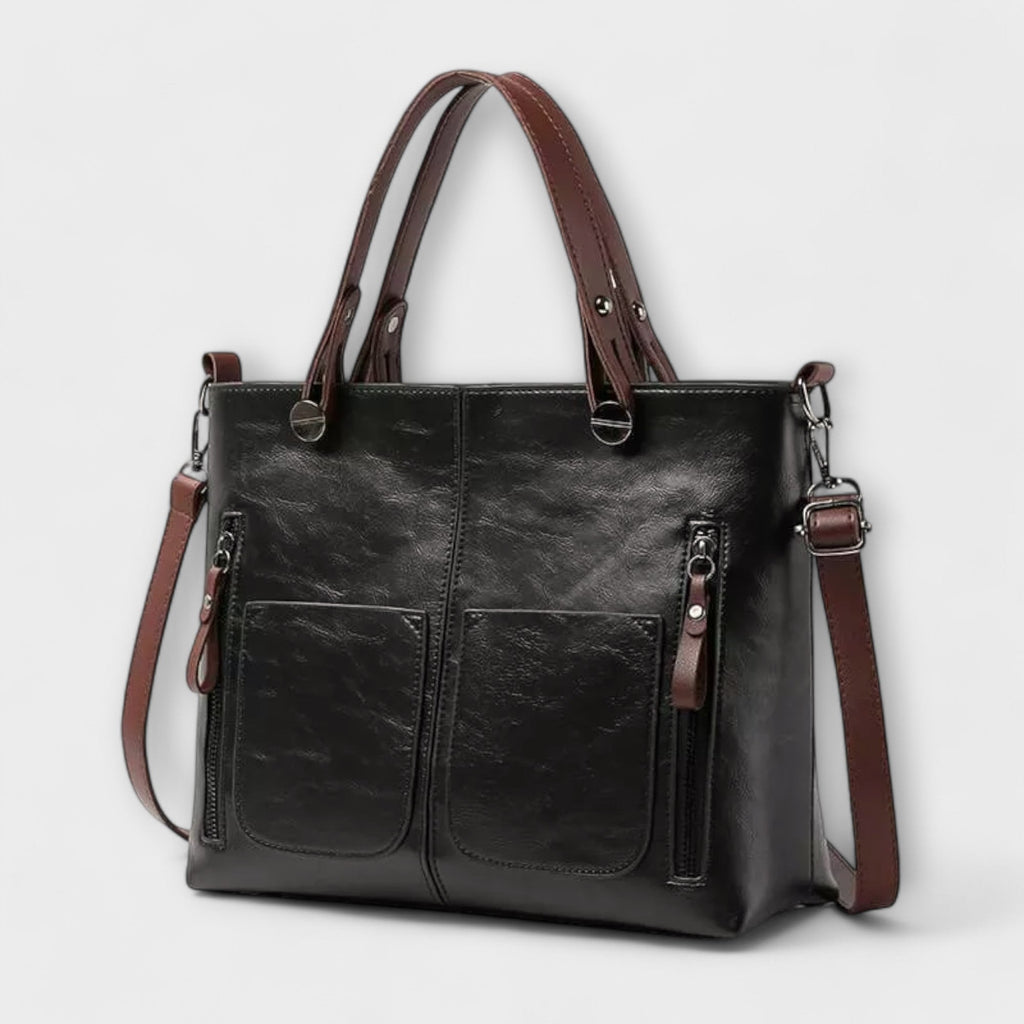 Women’s Elegant Leather Handbag Versatile Design for All Occasions 8