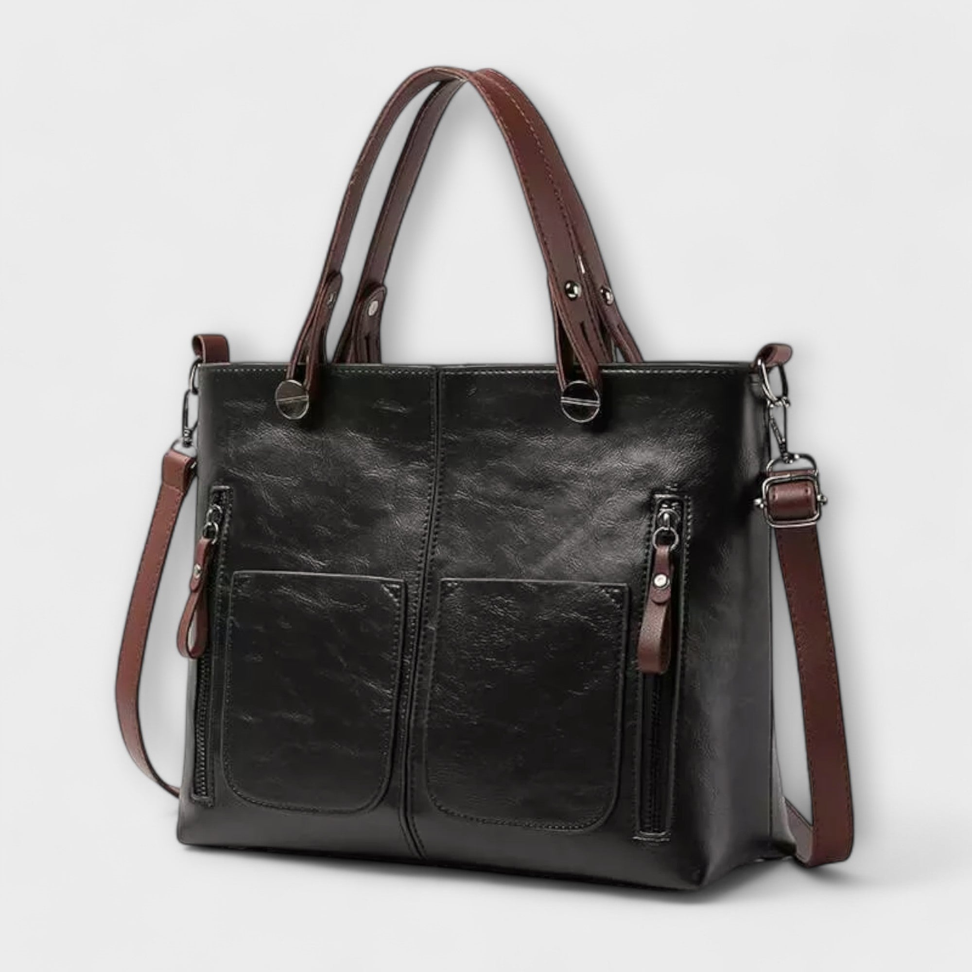 Women’s Elegant Leather Handbag Versatile Design for All Occasions 8