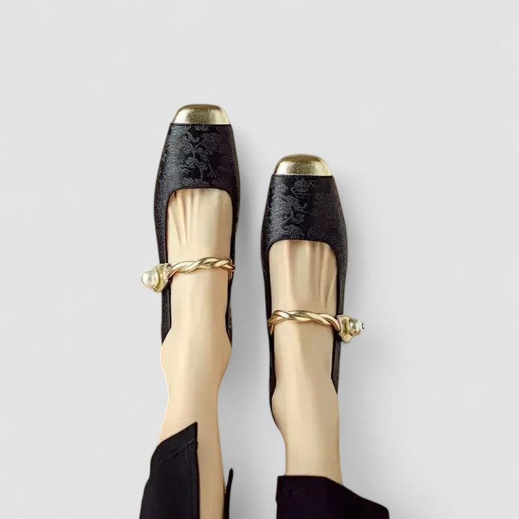 Women’s Elegant Mary Jane Shoes Vintage Style with Low Block Heel 8
