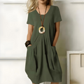 Women’s Elegant Maxi Dress Comfortable Tummy Coverage Style 0