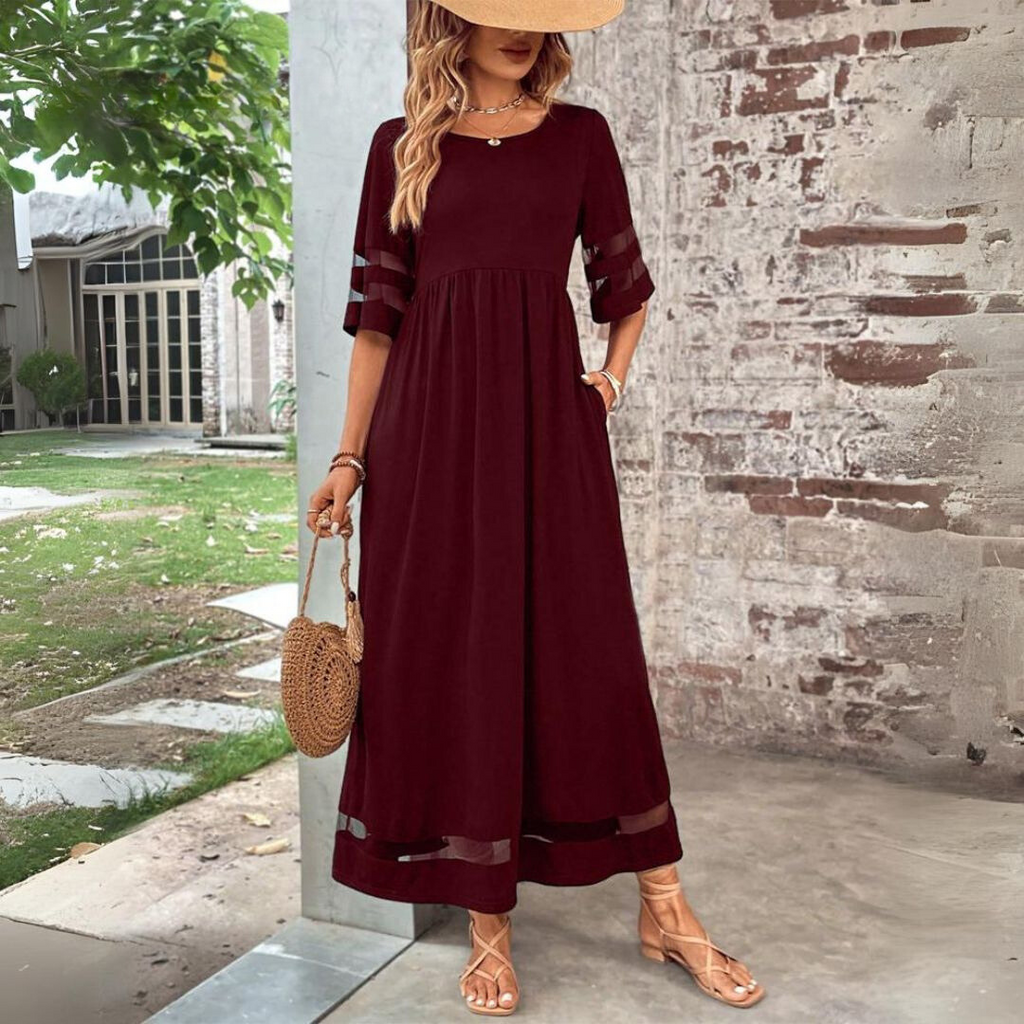 Women’s Elegant Maxi Dress Flattering Silhouette for All Occasions 3