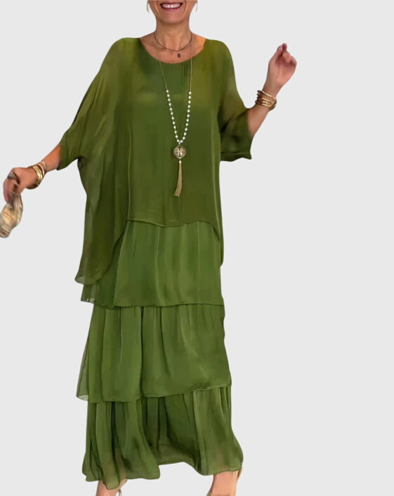 Women’s Elegant Maxi Dress Lightweight Flowing Design 11