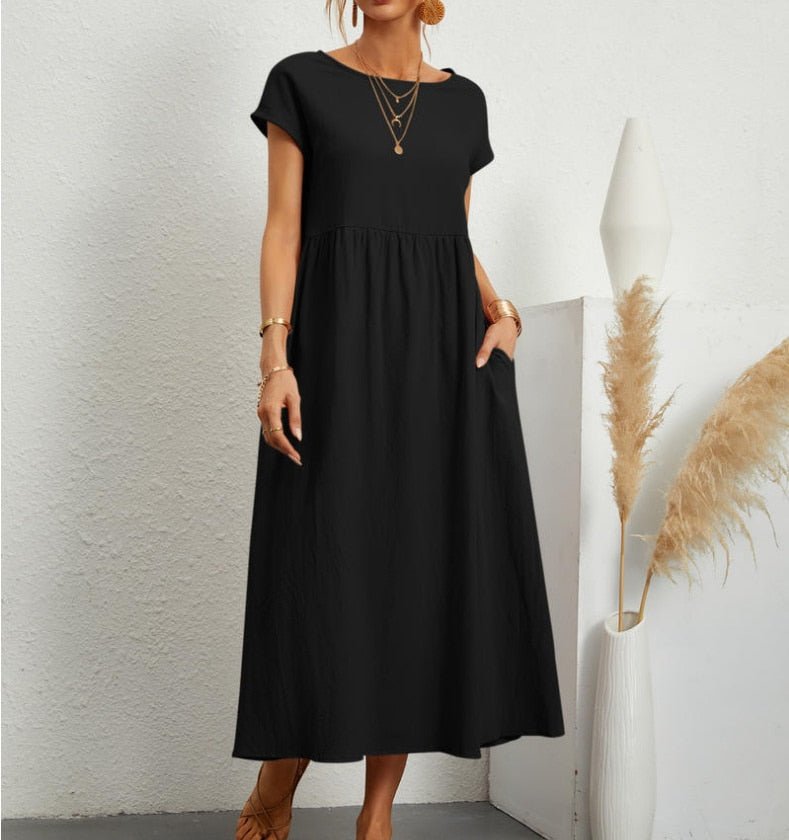 Women’s Elegant Maxi Dress Lightweight Summer Style 0