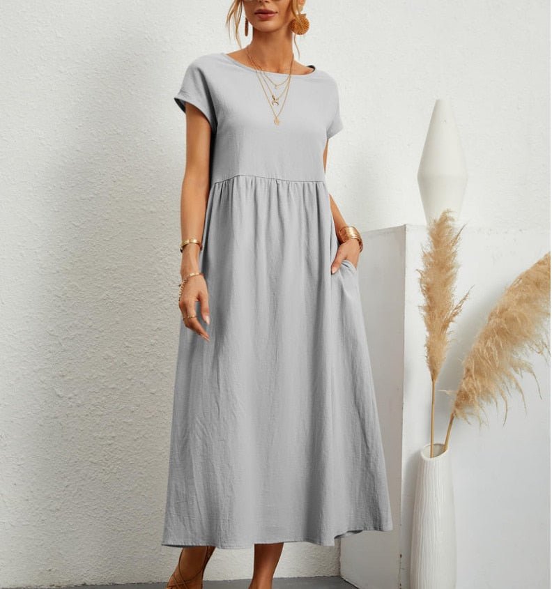 Women’s Elegant Maxi Dress Lightweight Summer Style 1