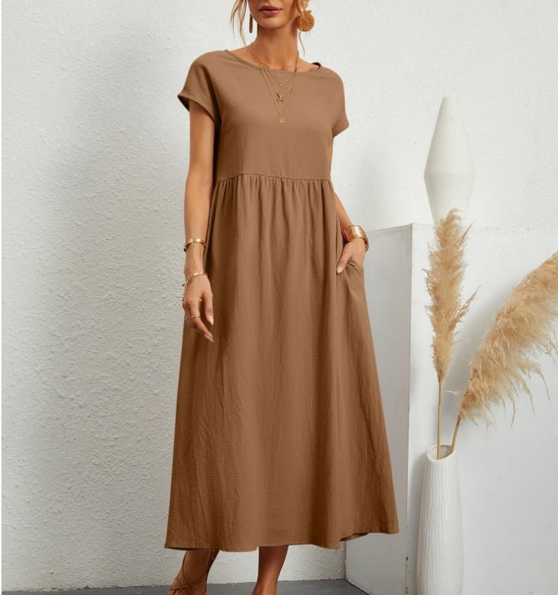 Women’s Elegant Maxi Dress Lightweight Summer Style 3
