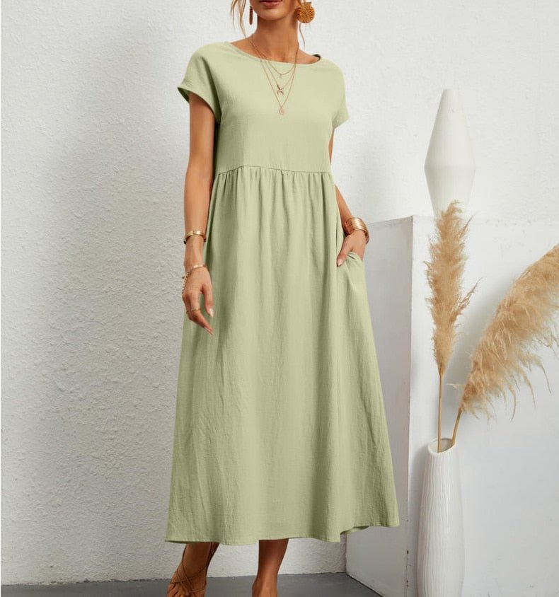 Women’s Elegant Maxi Dress Lightweight Summer Style 7