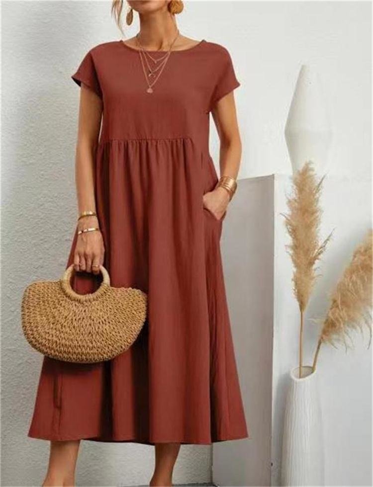 Women’s Elegant Maxi Dress Lightweight Summer Style 8