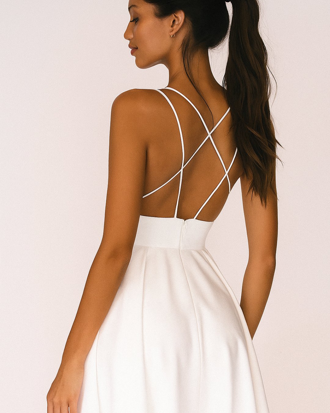 Women’s Elegant Midi Dress Sweetheart Neckline for Special Occasions 2