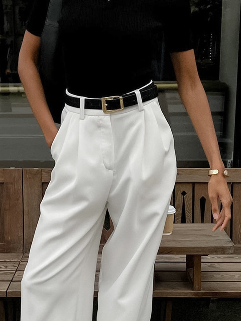 Women’s Elegant Pants Comfortable Fit Versatile Style 3
