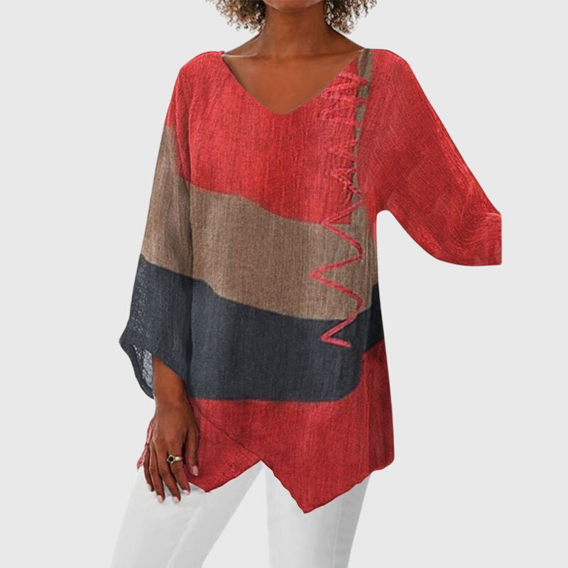 Women’s Elegant Top Flattering V-Neck Design for Versatile Style 5