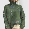 Women’s Elegant Turtleneck Sweater Timeless Winter Style 0