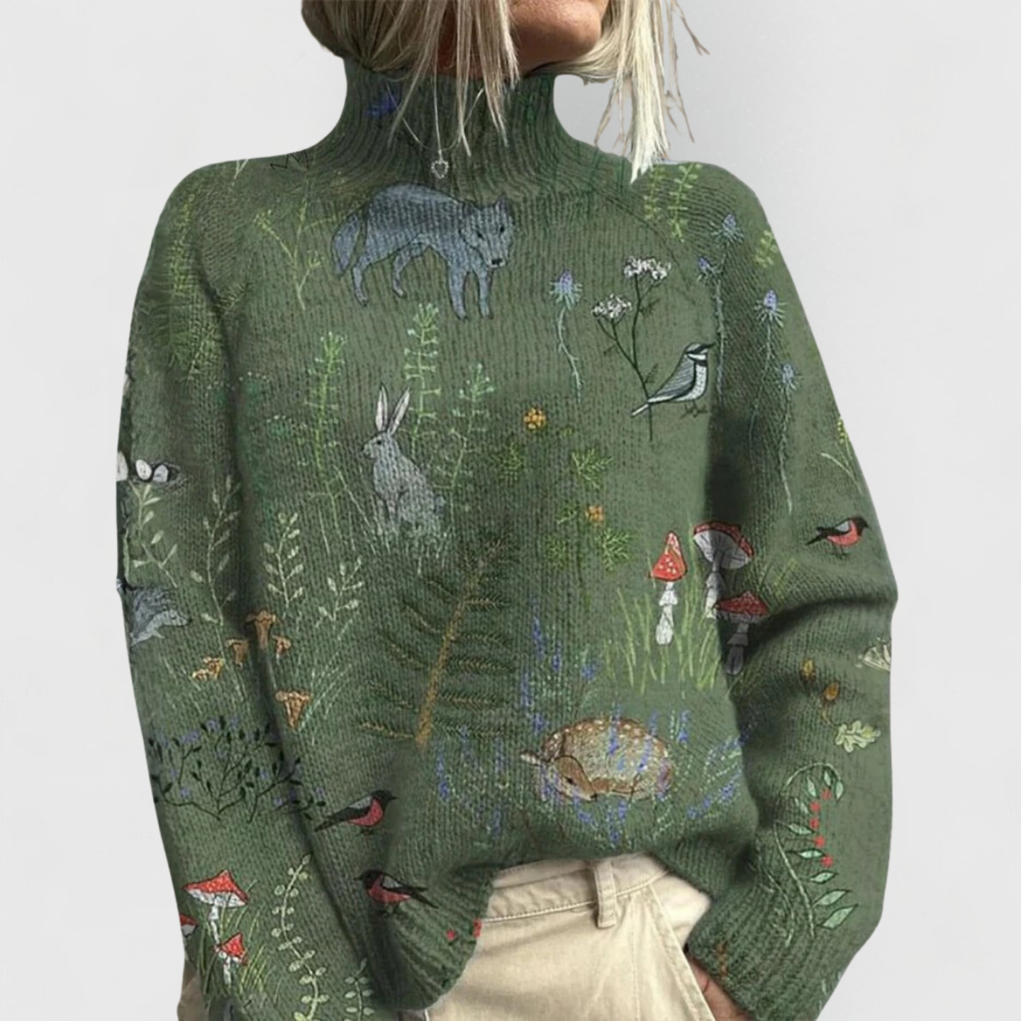 Women’s Elegant Turtleneck Sweater Timeless Winter Style 0
