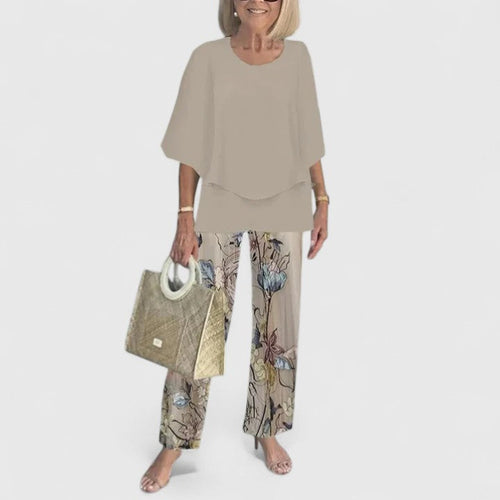 Women's Elegant Two-Piece Set Versatile Styling for Any Occasion 1