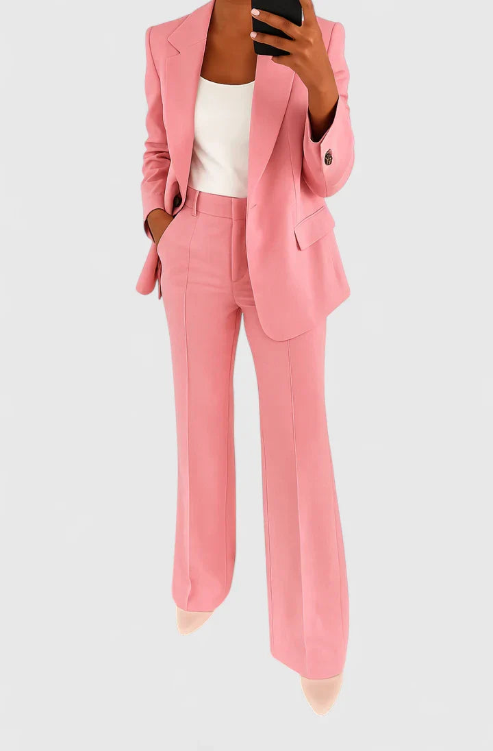 Women’s Elegant Two-Piece Suit Set Timeless Design for Versatile Style 5