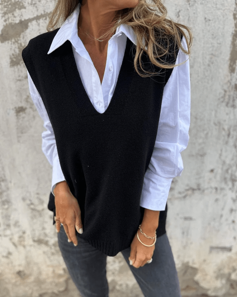 Women’s Elegant Vest Soft Comfortable Layering Style 3