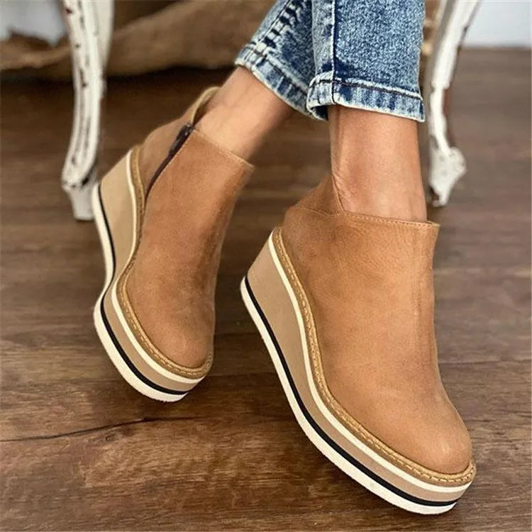 Women’s Elegant Waterproof Boots Stylish Autumn Design 0