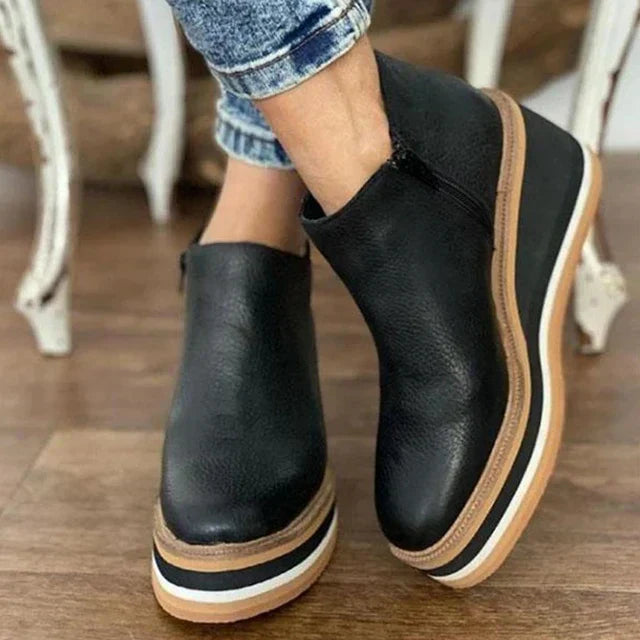 Women’s Elegant Waterproof Boots Stylish Autumn Design 1