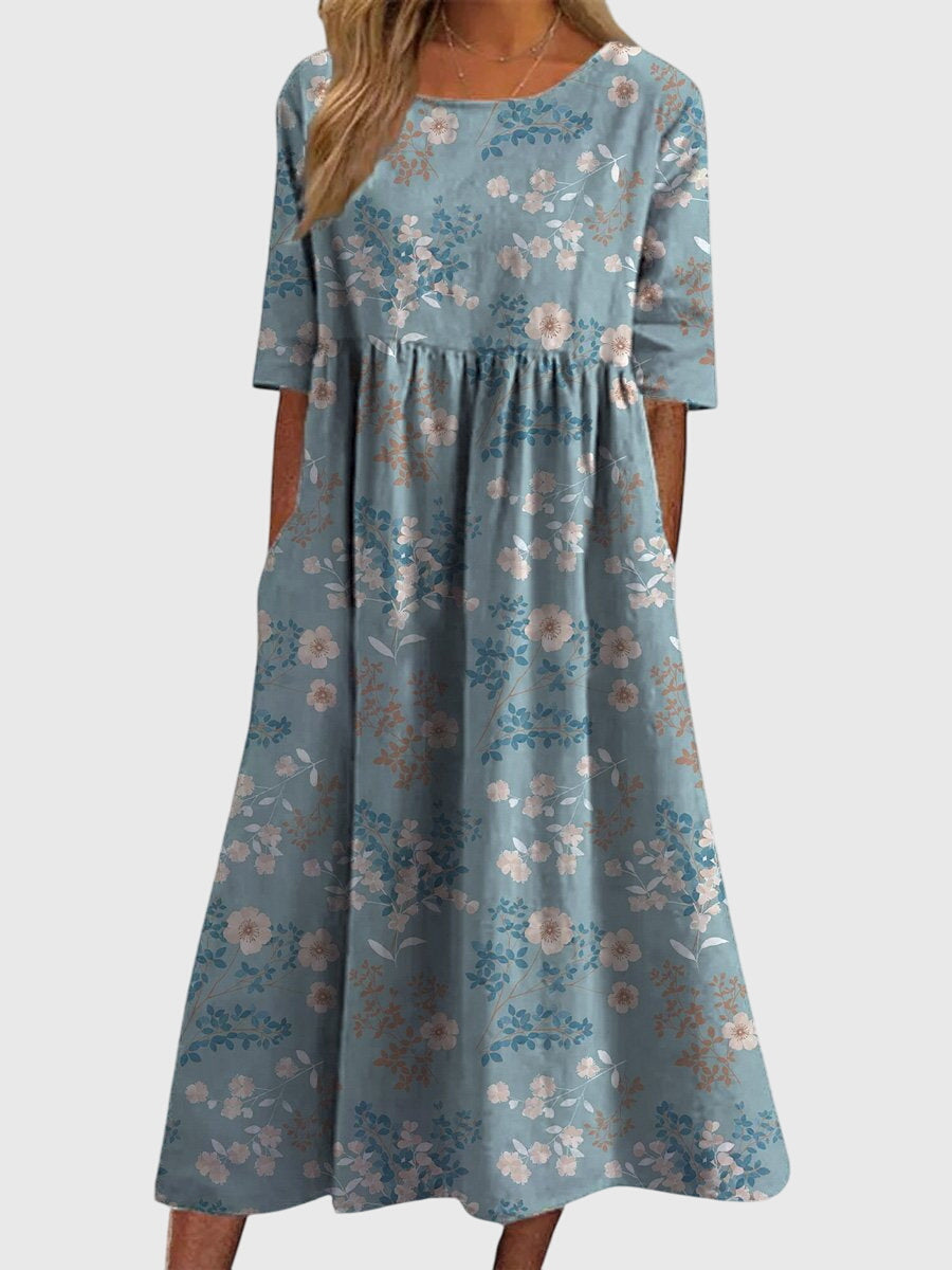 Women’s Embroidered Maxi Dress Elegant and Flattering Design 4