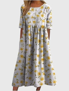 Women’s Embroidered Maxi Dress Elegant and Flattering Design 6