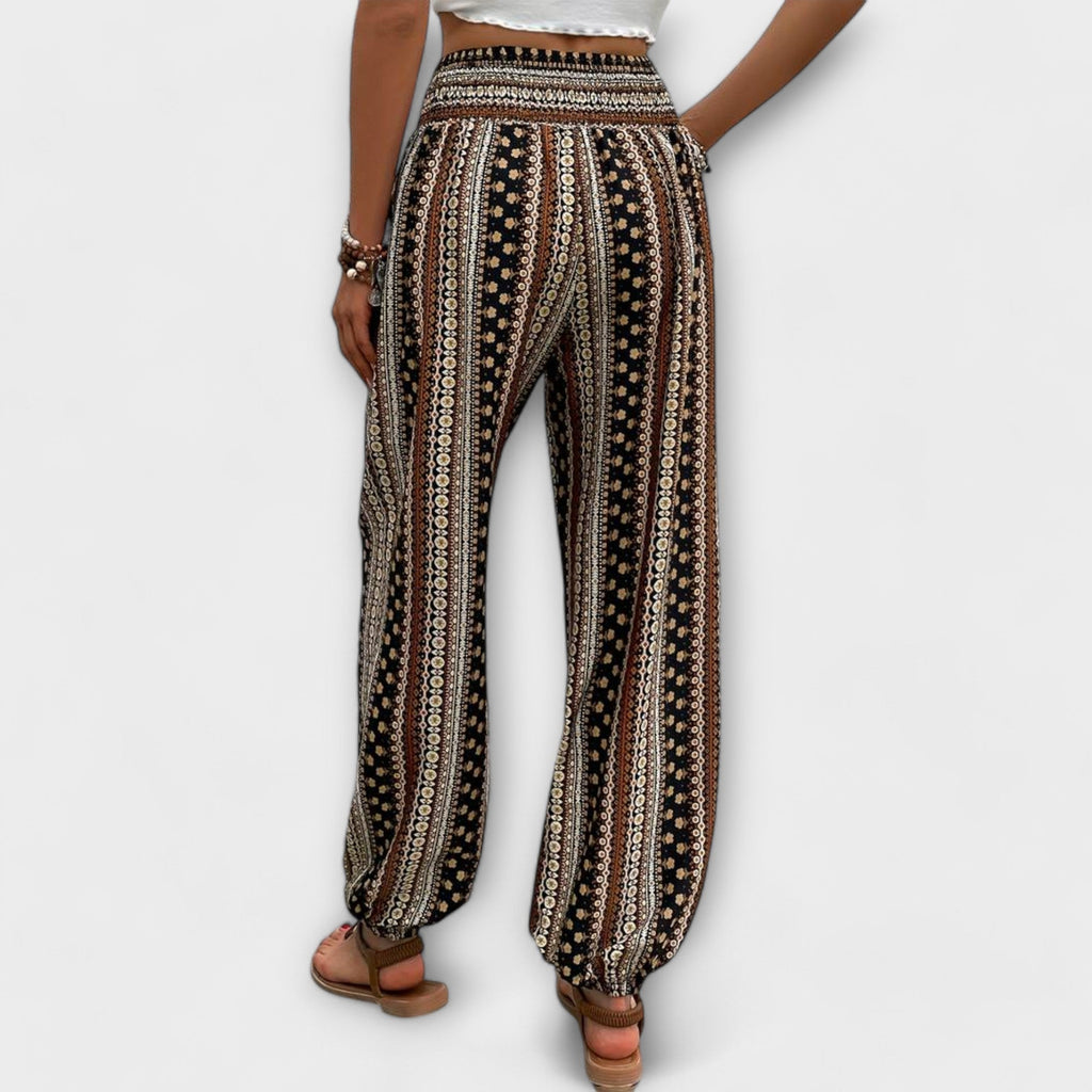 Women’s Ethnic Graphic Pants Stylish Comfortable Design 1