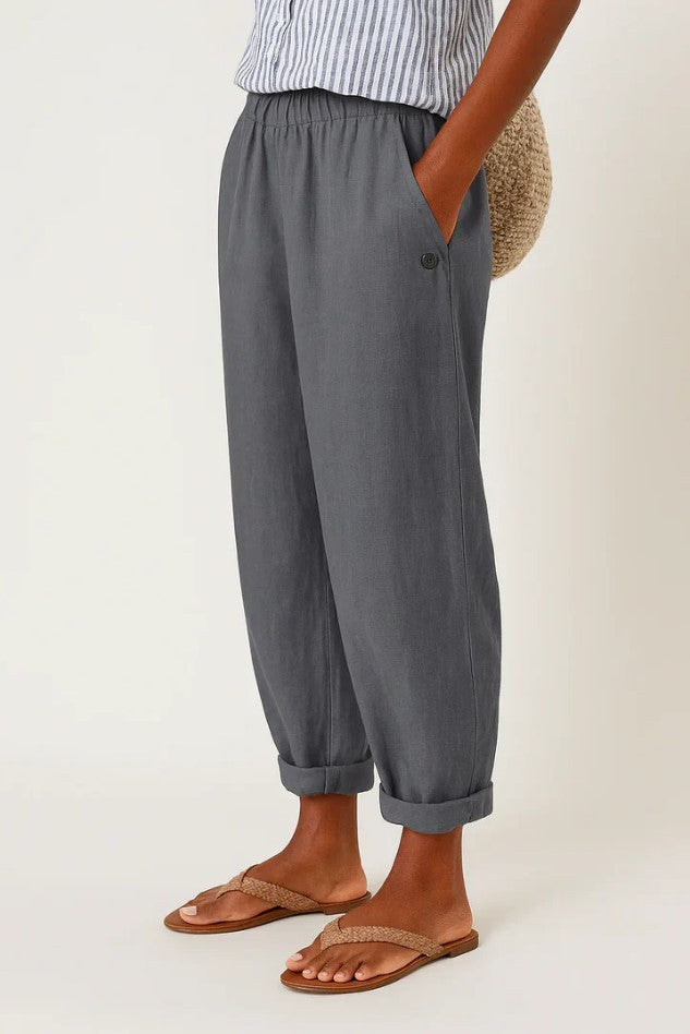Women’s Everyday Trousers Relaxed Straight-Leg Cotton Blend 4