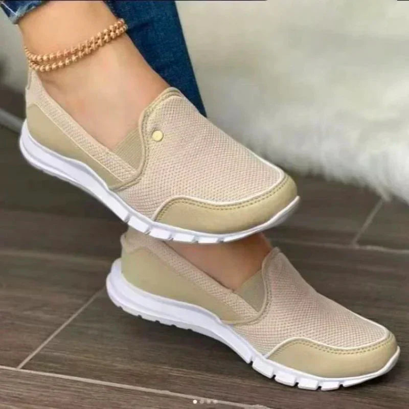 Women’s Extra-Wide Slip-On Shoes Comfortable Everyday Style 0
