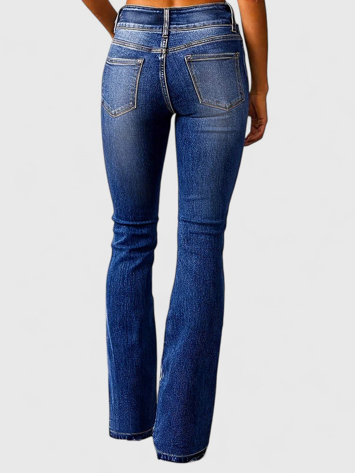 Women’s Flare Jeans Elegant Design for Winter 4
