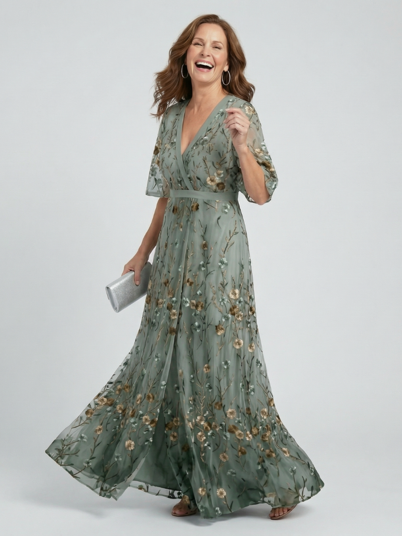 Women’s Floral Maxi Dress Lightweight Halter Neck Design 0