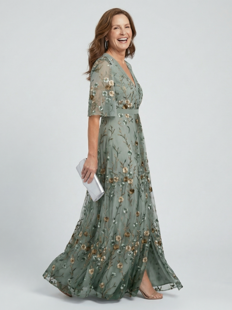 Women’s Floral Maxi Dress Lightweight Halter Neck Design 1