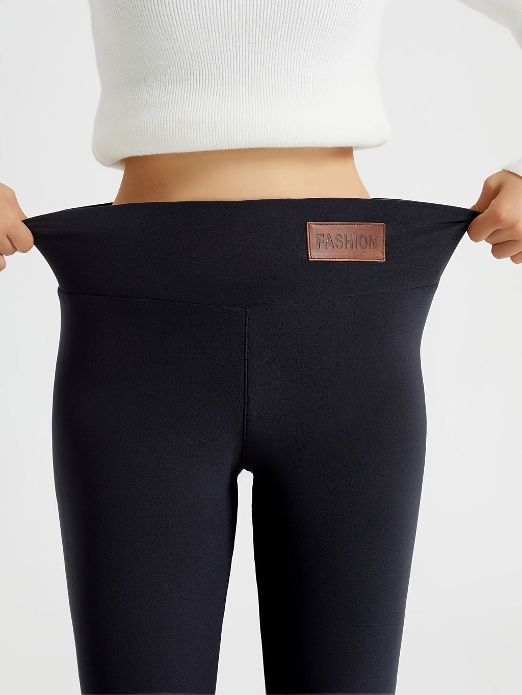 Women’s High-Waist Winter Leggings Soft Brushed Lining for Comfort 7