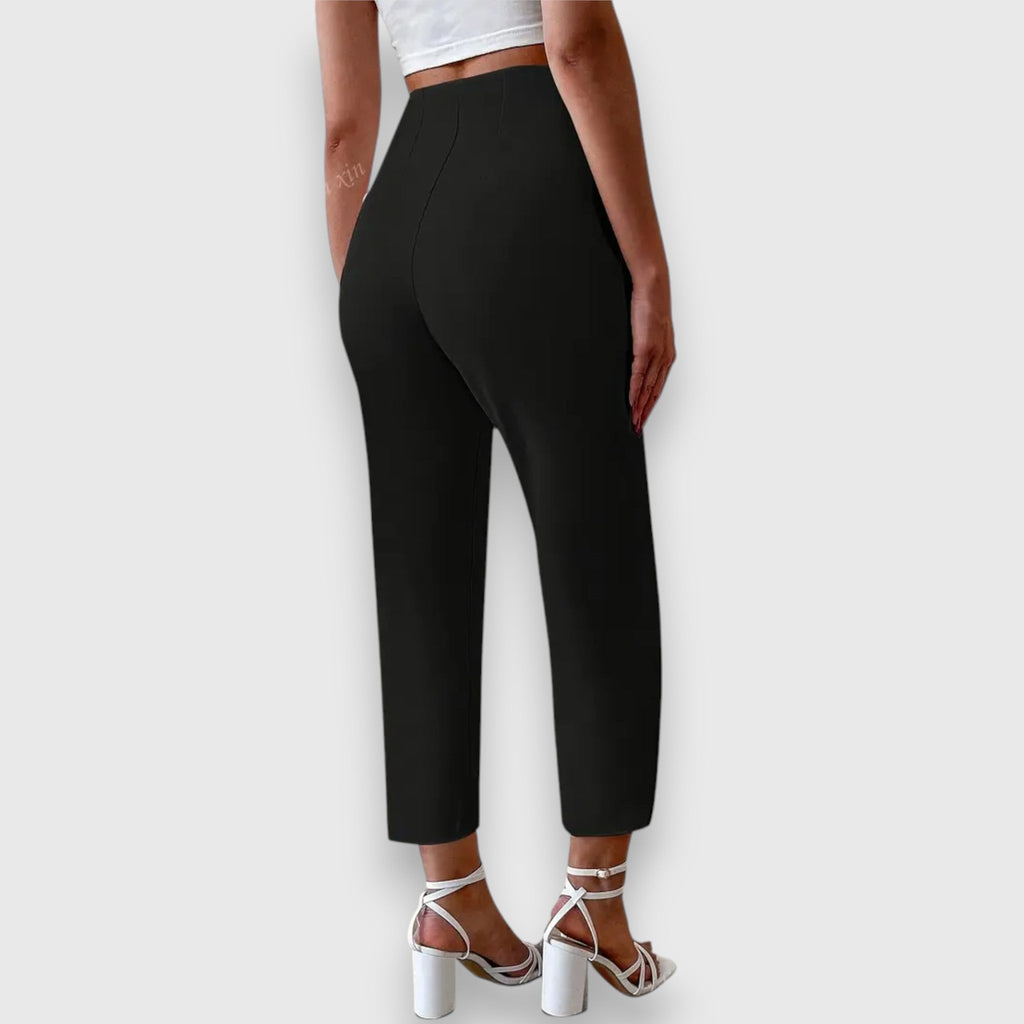 Women’s High-Waisted Trousers Classic Straight Leg Design 3