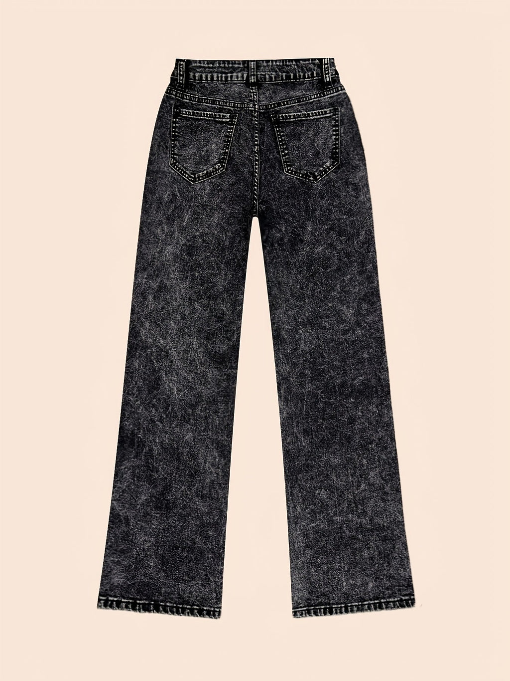Women’s High-Waisted Wide-Leg Jeans Relaxed Fit for Timeless Style 6