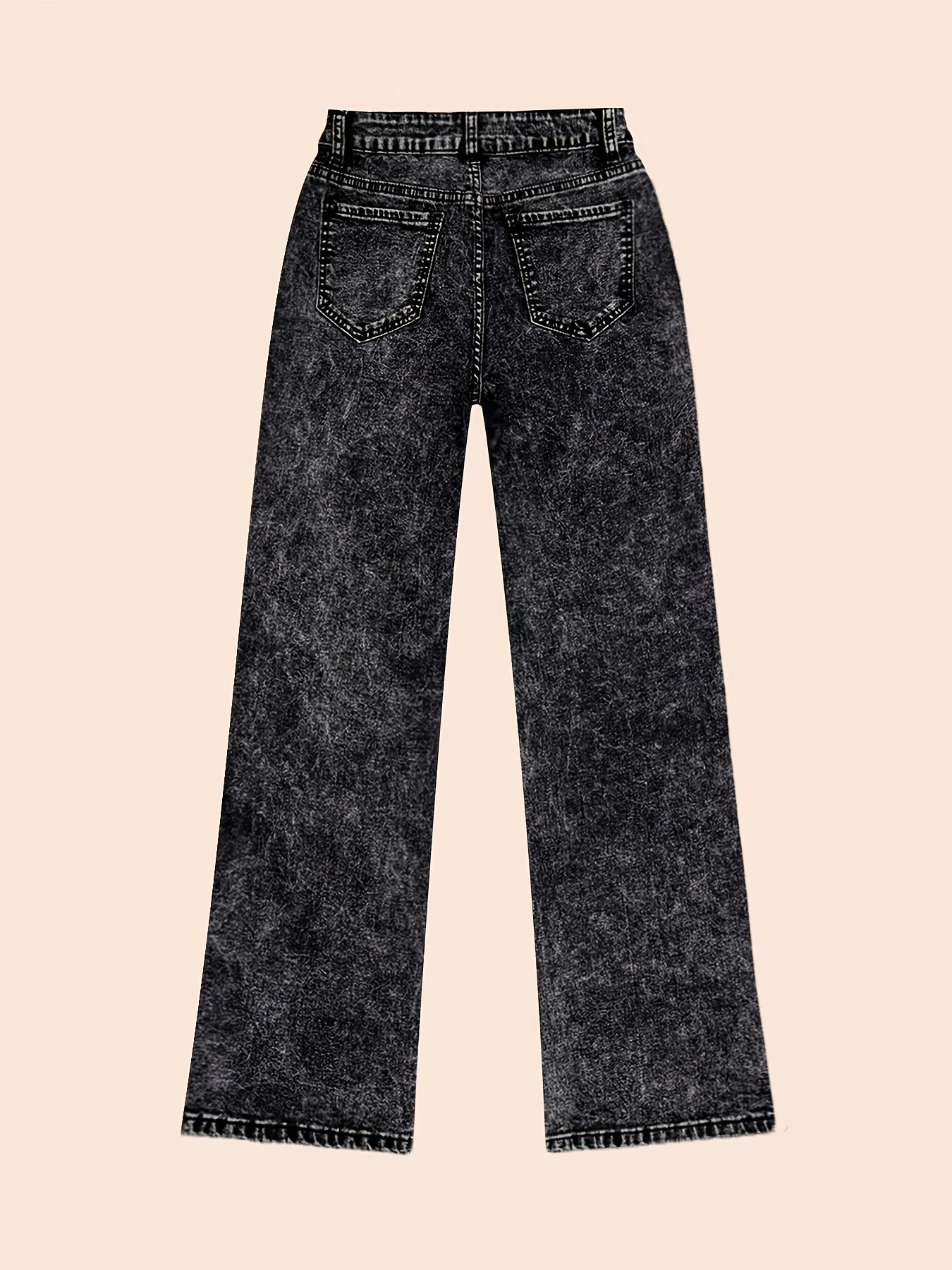 Women’s High-Waisted Wide-Leg Jeans Relaxed Fit for Timeless Style 6