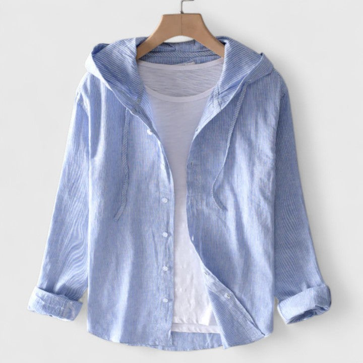 Women’s Hooded Blouse Chic Everyday Style Relaxed Fit 0
