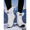Women’s Lace-Up Winter Boots Cozy and Stylish Design 0