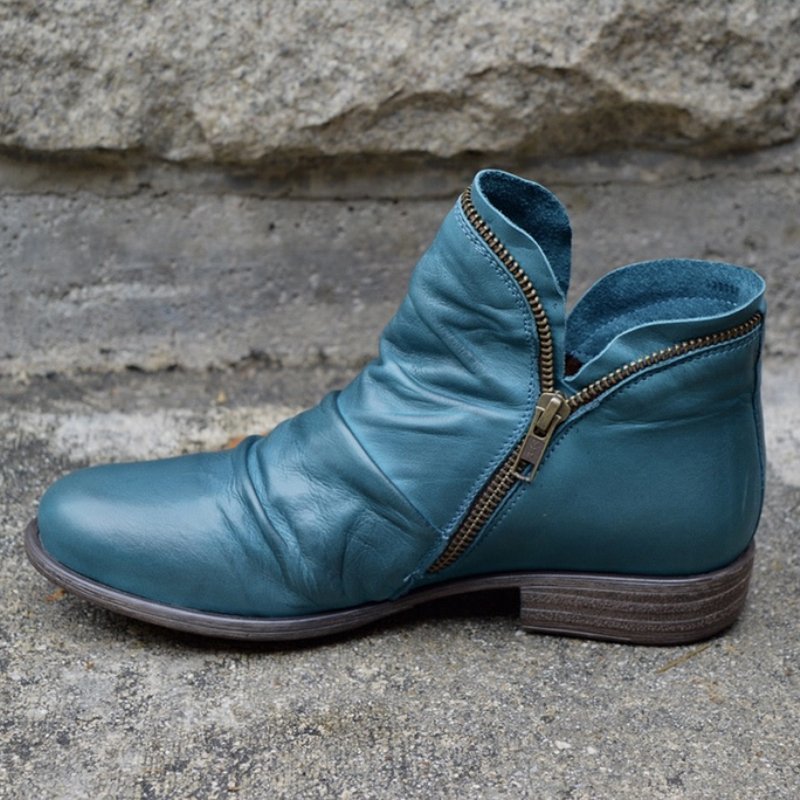 Women’s Leather Ankle Boots Timeless Autumn Style 4