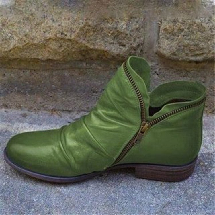 Women’s Leather Ankle Boots Timeless Autumn Style 5