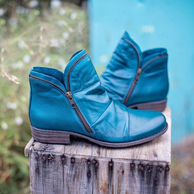 Women’s Leather Ankle Boots Timeless Autumn Style 6