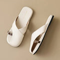 Women’s Leather Fisherman Sandals Cross-Strap Design 0