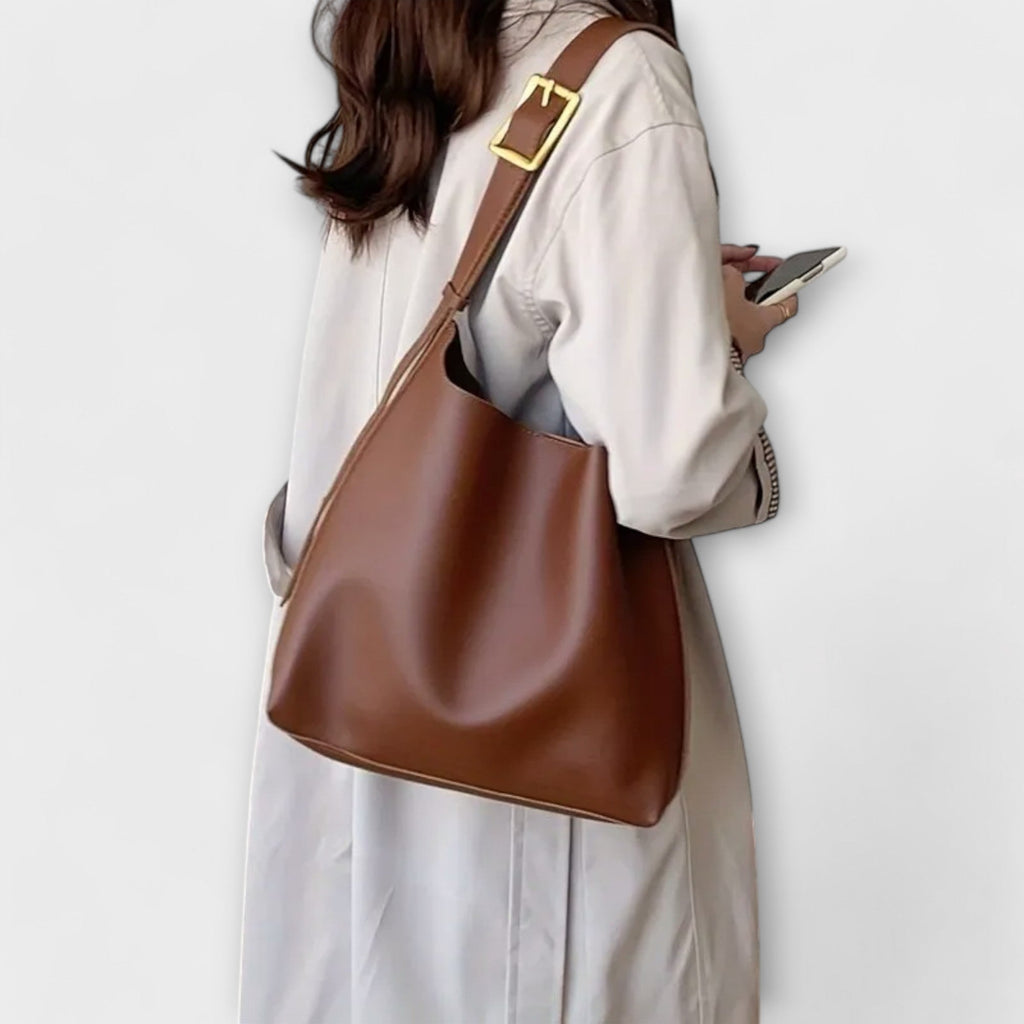 Women’s Leather Shoulder Bag Elegant Design with Comfortable Strap 1