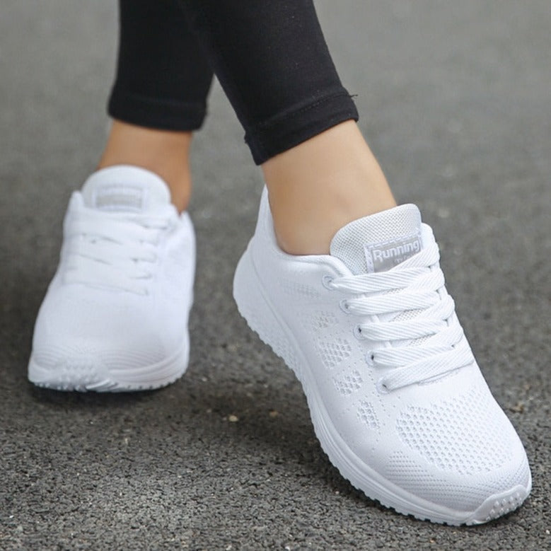 Women’s Lightweight Casual Sneakers Comfortable Lace-Up Design 1