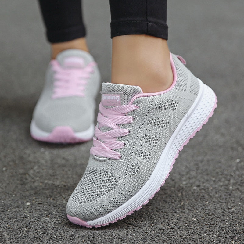 Women’s Lightweight Casual Sneakers Comfortable Lace-Up Design 10