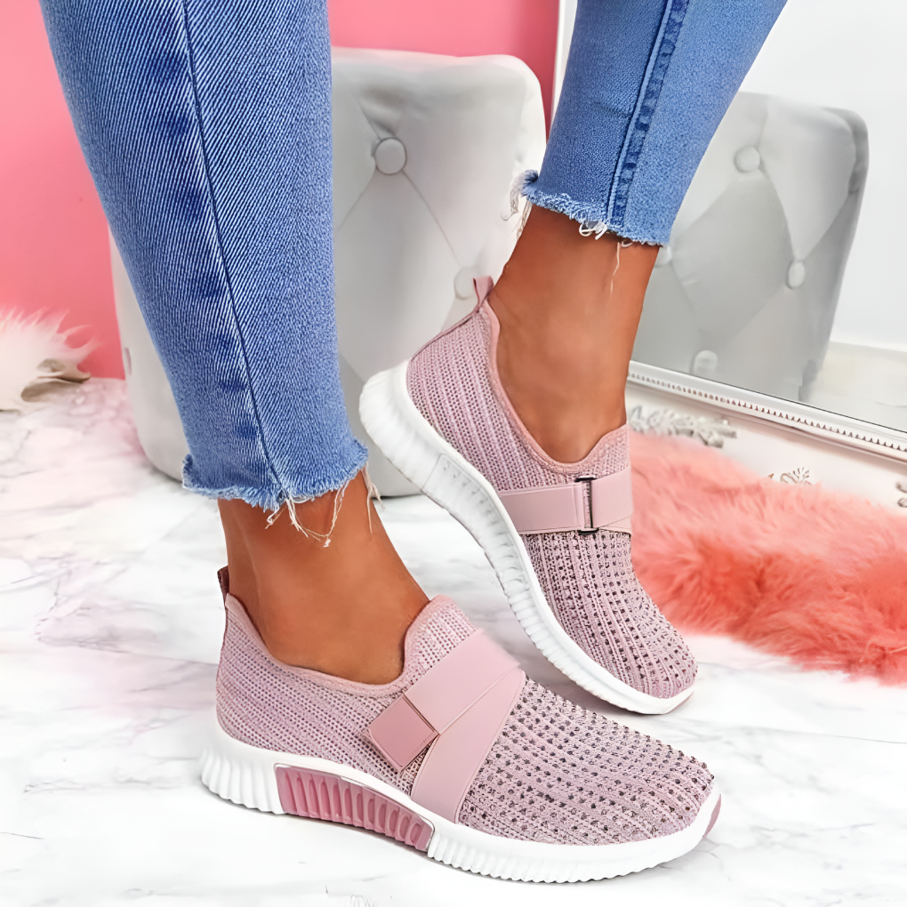 Women’s Lightweight Slip-On Trainers with Elastic Strap for Everyday Comfort 3
