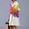 Women’s Lightweight Summer Dress Effortless Casual Style 0